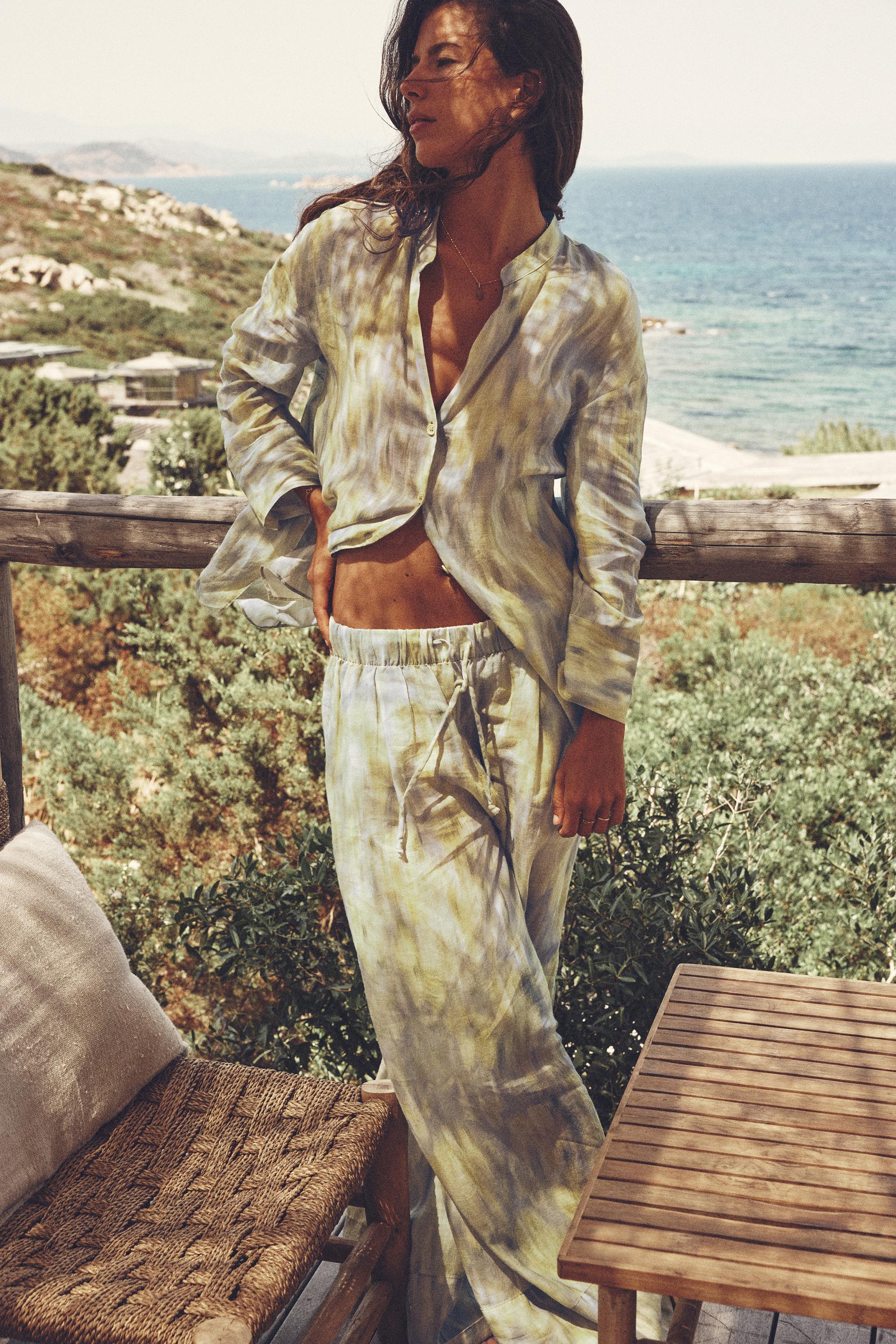 

БЛУЗКА РАМИ С ПРИНТОМ