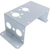 External Diesel Heater Mounting Bracket, U-Shape Air Diesel Parking Heater Base Floor Mount Plate for D2 D4 D1LC Air Top 2000 Diesel Heaters (PB)