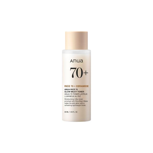 Anua - Рисовый 70% Молочный тоник для сияния, мини 40ml