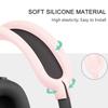 SOULWIT Replacement Repair Kit for AirPods Includes Mesh Fabric Ear Headband TPU Protective and Silicone Ear Pad Cover Protection Accessory and Soft
