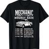 Funny Auto Mechanic Hourly Rate Labor Rates T Shirt Vintage Washed Homme Versatile Comfortable Slightly Streetwear Fashion