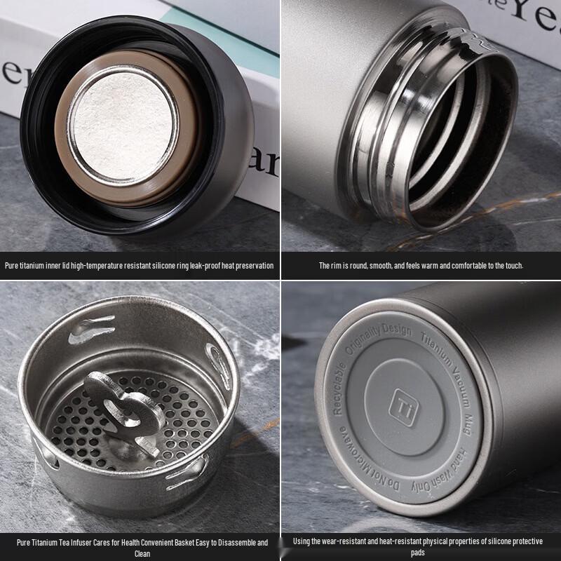 RELEA Titanium Insulated Travel Mug