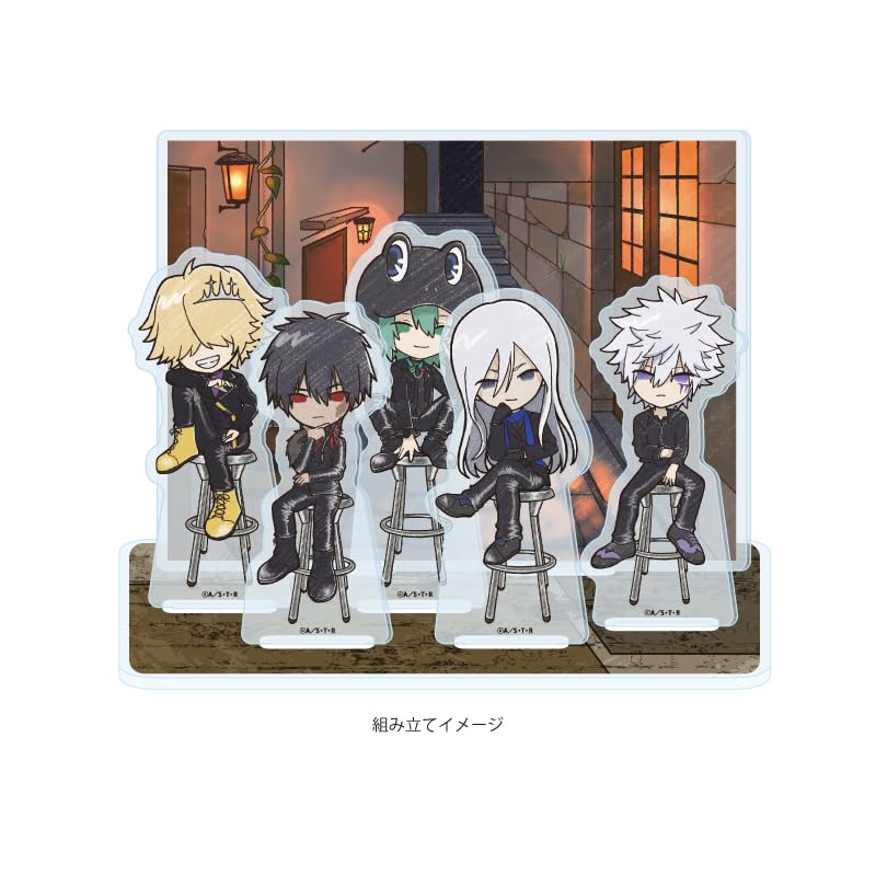 Katekyo Hitman Reborn! 02 Group Design [Graff Art Illustration] Acrylic Diorama