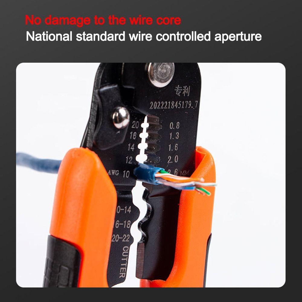 Portable Electrician's Wire Stripper Multifunctional Crimping Pliers New Bending Pliers