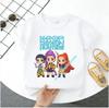 Kpop Demon Hunters Children's T Shirt Short Sleeve Saja Boys Kdis T-shirt Cute Kpop Demon Hunters Harajuku Tshirt for Boys Girls
