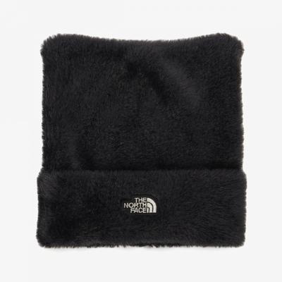 Kids Beanie Melly Fur Black Ne3br55r