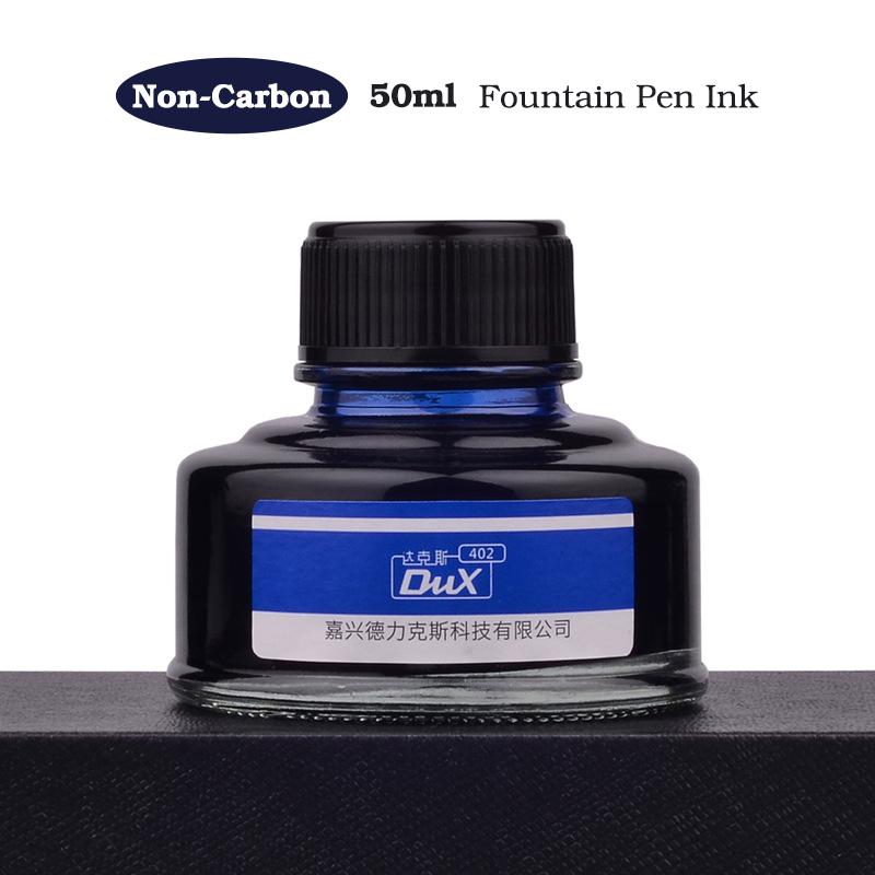 4 Colors Non-Carbon 50ml Bottle Fountain Pen Ink,Black,Blue,Red,Dark Blue,Non-Erasable,Office And School Supplies