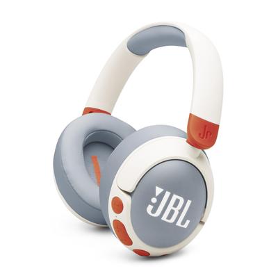 JBL Junior 470NC Kids Over-Ear Headphones Noise Cancelling Bluetooth Wired Connectivity Volume Control Microphone 50 Hours Playback App Support