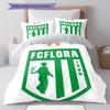 FC Flora Tallinn Bedding Quilt Set Quilt Cover Pillowcase Home Decoration Birthday Gift (1 * duvet cover + 2 * pillowcase, without core)