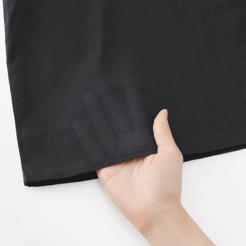 MUJI Strong-Twist Short Sleeve Blouse