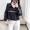 Women's Trendy Short Casual Outerwear Minimalist Versatile Korean-Style Jacket Top for Spring and Autumn