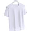 Men's Ice Silk Short Sleeve Summer Casual Plus Size Men's Sports Casual T-shirt
