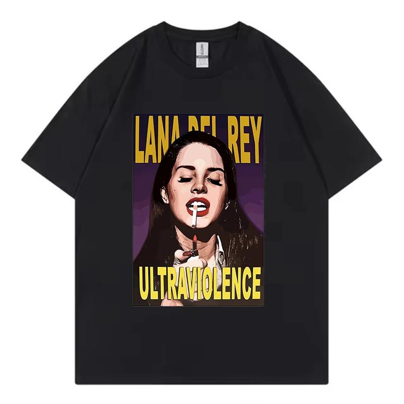 

Summer T-Shirt Oversize Unisex Lana Del Rey Ldr Sailing Tan T Shirt Soft Tee Vintage Shirt Harajuku Casual Women T Shirt Female 4XL