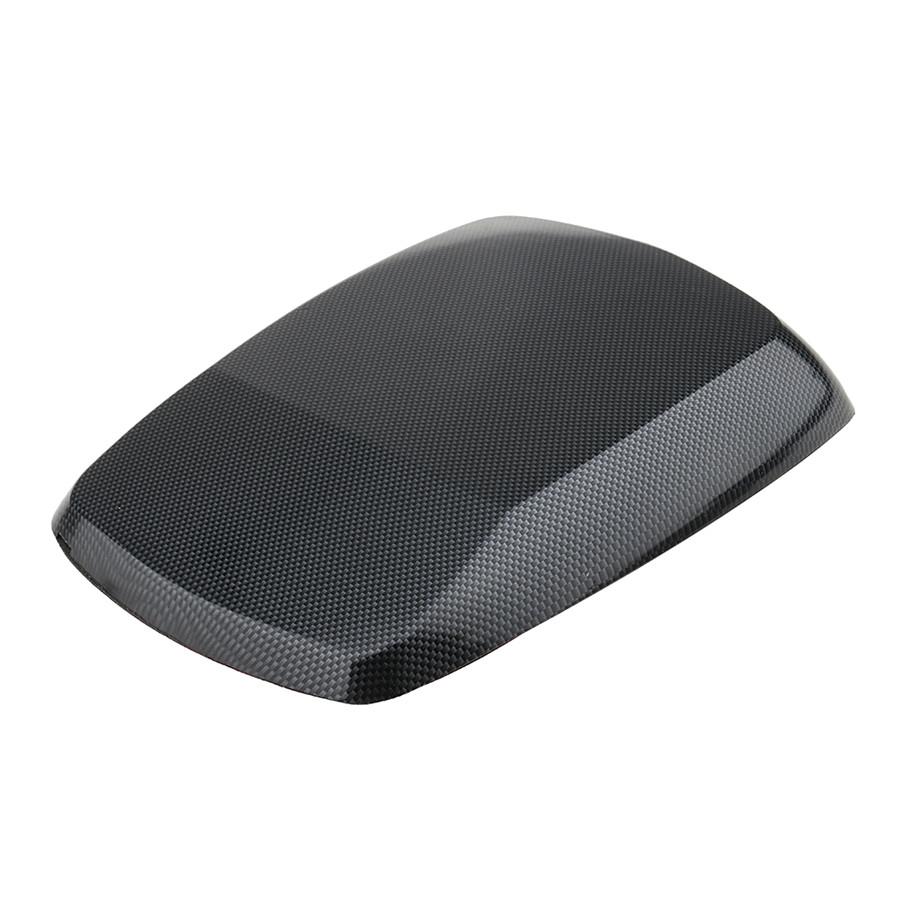 New Carbon Fiber Look Car Decorative Air Flow Intake Hood Scoop Vent Bonnet Cover