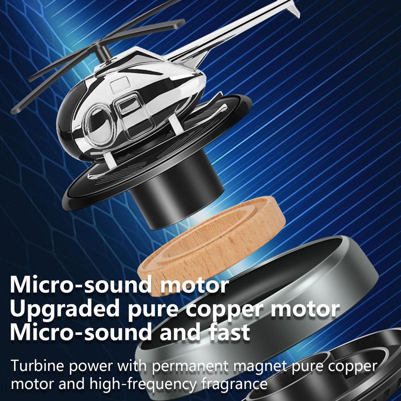 Auto-Parfumdiffusor Raumschiff-Ornament Solar-Lufterfrischer Lang anhaltender Duft Kleiner Aromatherapie-Diffusor Auto-Luftreiniger