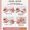 Handmade Press-On Nails Sweet Candy Color Ice-Transparent Mocha Rhinestone Nail Tips Women
