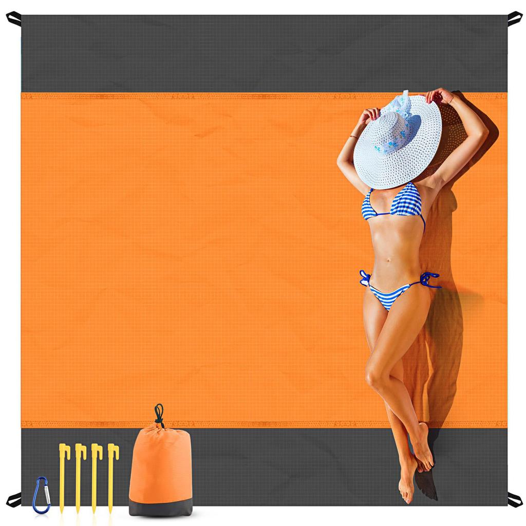 Oversize Sand Free Waterproof Portable Folding Picnic Camping Beach Blanket Mat