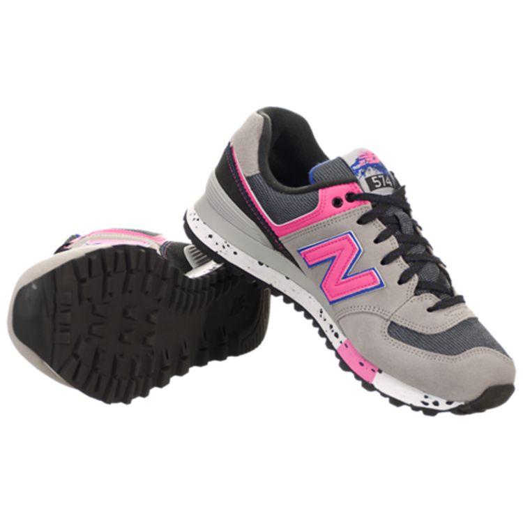 New Balance WL574OGP Women Sneakers Grey Gray Pink WL574OGP