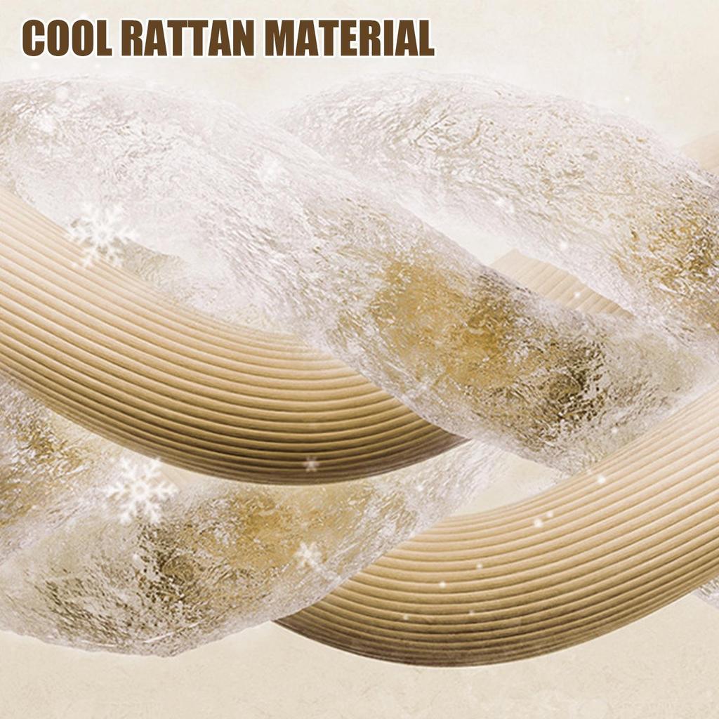 Rattan Cat Bed Indoor Cats Cooling Chair Raised Rattan Scratch-Resistant Furniture Kitten Sleeping Pad For Hot Days Animals