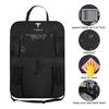 Multi Pockets Car Seat Back Large Capacity Storage Bag Protector Anti-Kick  For Tesla TM3 TMX  Model S X Model 3 Model Y Decals