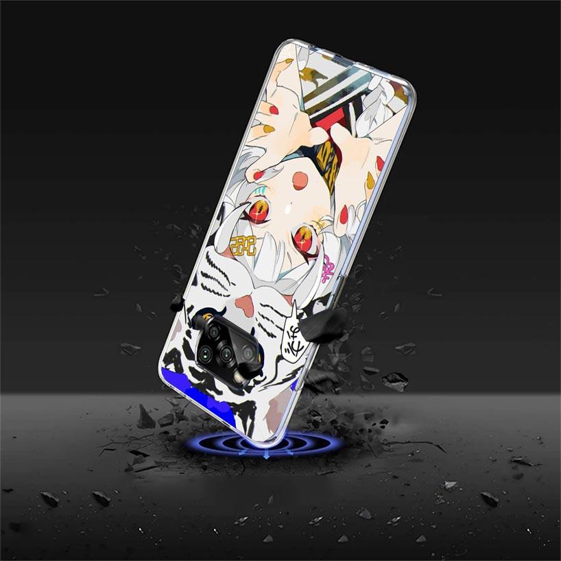 Cute Anime Girl INS Case Phone Cover for Xiaomi Redmi Note 10 9 9S 8 8T 7 5 Pro Mi 12T 11T 10T 9T 12 11 Lite A3 A2 Trend Fundas