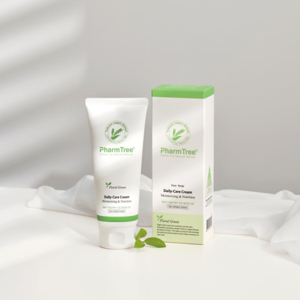 PharmTree Palm Tree Daily Care Cream  Floral Green  150ml