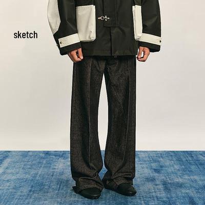 CROQUIS Herren 2025 Herbst Lockere Weite Jeans