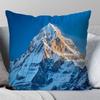 Colorful Snow Mountain Pillow Case Fashion Square Pillowcase Bedroom Sofa Room Ins Decoration Leisure