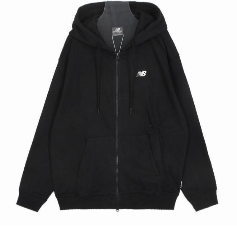 New Balance Essentials Small Logo Hoodie Zip Up Nbmdfco103 2 Types
