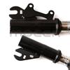 10palcová přední hydraulická vidlice tlumiče pro elektrickou koloběžku Pevná tyč Motocyklové díly kotoučové brzdy