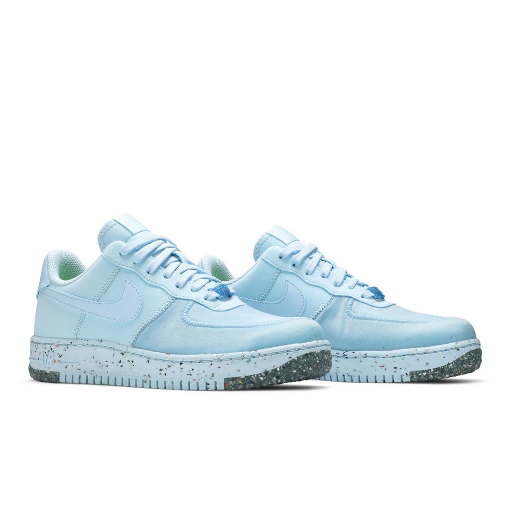 Nike Womens Air Force 1 Crater 'Hydrogen Blue' (women's sizes) Hydrogen Blue / Barely Volt Skateboard Shoes CT1986 400