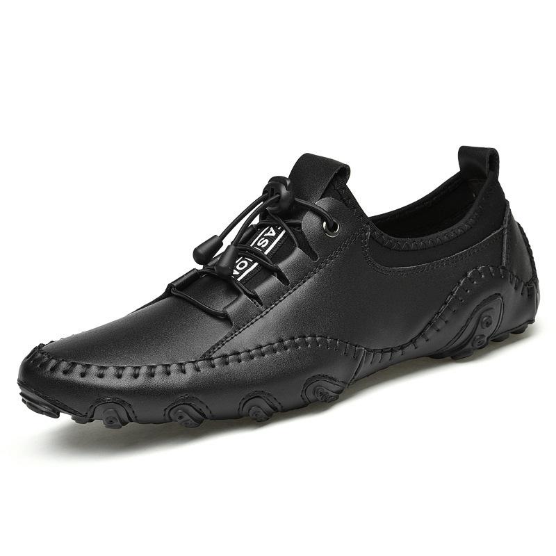 Fußballschuhe in großen Größen, weiße Sneaker, Herren-Flats, weiche Sohlen, Fahr-, Freizeit- und Komfortschuhe, Verkaufsschlager