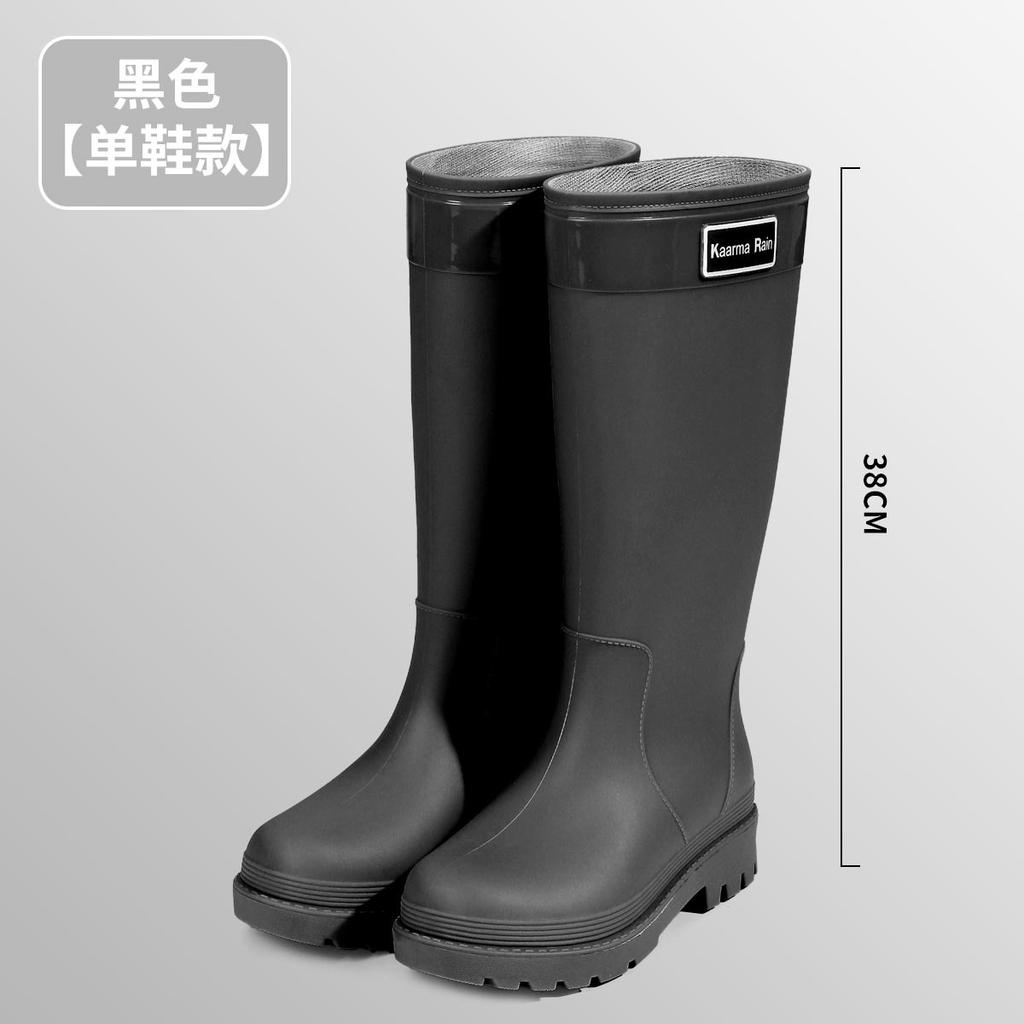 Kadın Yağmur Çizmeleri Moda Orta Baldır Kauçuk Galoş Kışlık Sıcak Pamuklu Yağmur Çizmeleri Kadınlar İçin Su Geçirmez Bahçe Botları Botas Lluvia