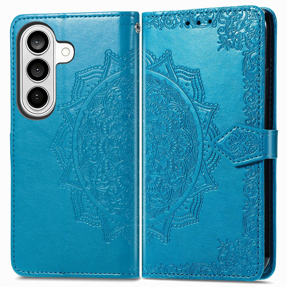 For Samsung Galaxy S26 Case Foldable Stand Wallet Pattern Printing PU Leather Flip Phone Cover