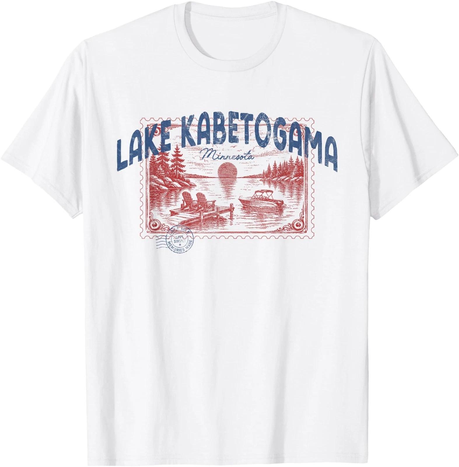 Lake Kabetogama Minnesota Outdoors Vintage T-Shirt 3XL