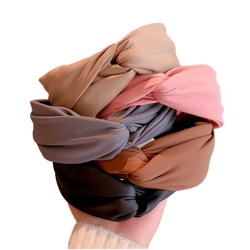 Luxury Designer Winter Headbands for Women Famous Brands Fashion Hairband with Knot Girls Hair Band