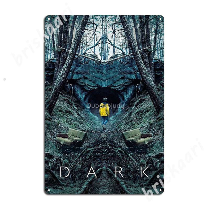 

Dark Metal Signs Living Room Cinema Kitchen Designing Mural Painting Tin sign Posters 20x30cm（7.8x11.8inch）