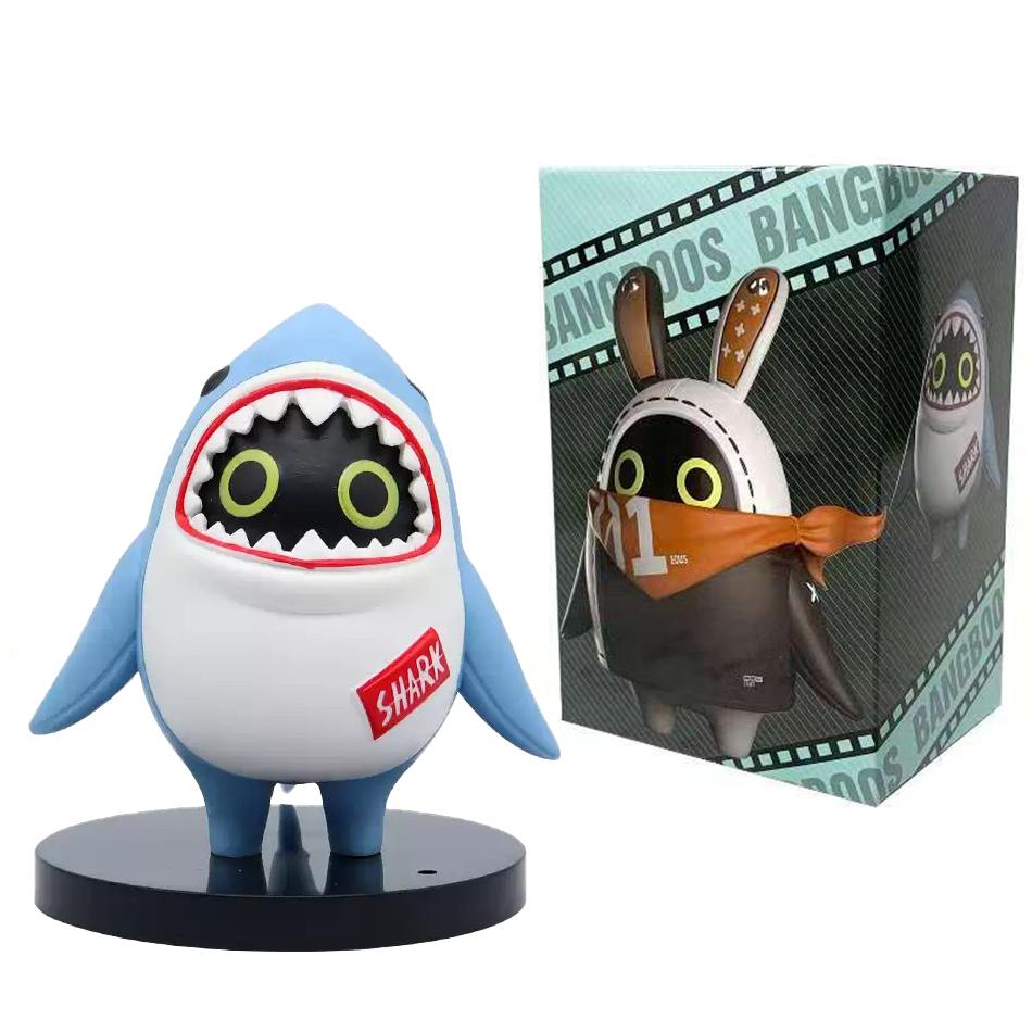 Game Zenless Zone Zero Anime Figure Toy Bangboo EOUS Sharkboo Amillion Cute Cartoon Accessories PVC Collection Decor Model Toys