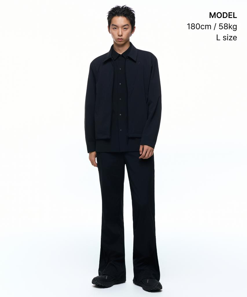 Musinsa Standard [Silent Function] Zip-Up Jacket [Black]