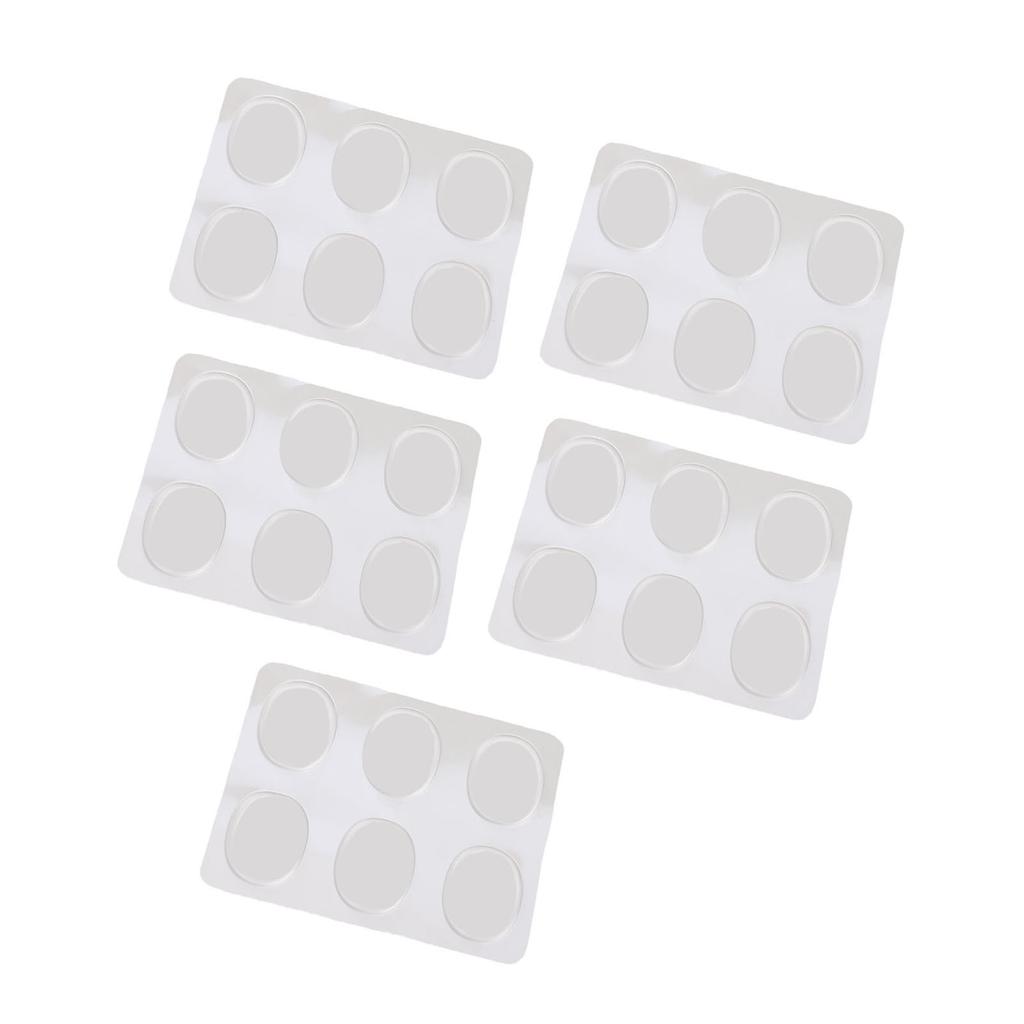 30 Pcs   Gel Pad Self Adhesive Soft Silicone Muffling Gel Pads   Dampeners for   Control