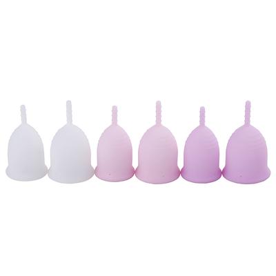 Silicone Menstrual Cup Ladies Women Period Soft Medical Cups Reusable
