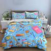 School Supplies Set For Learning Soft Comfortable Duvet Cover Bedding Set Included 1*Duvet Cover & 2*Pillowcases, Gift