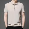 2025 Men's Casual Versatile Polo: Summer Lapel Short Sleeve, Breathable High-End T-shirt