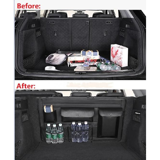 for GEELY LYNK&CO 01 PHEV 03 05 Emgrand Geometry A/C Trunk Storage Bag Multi-functional Seat Back Storage Bag in the Trunk