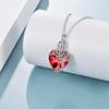 Herzbaum Halskette Gedenkschmuck Geschenke für Frauen Mädchen