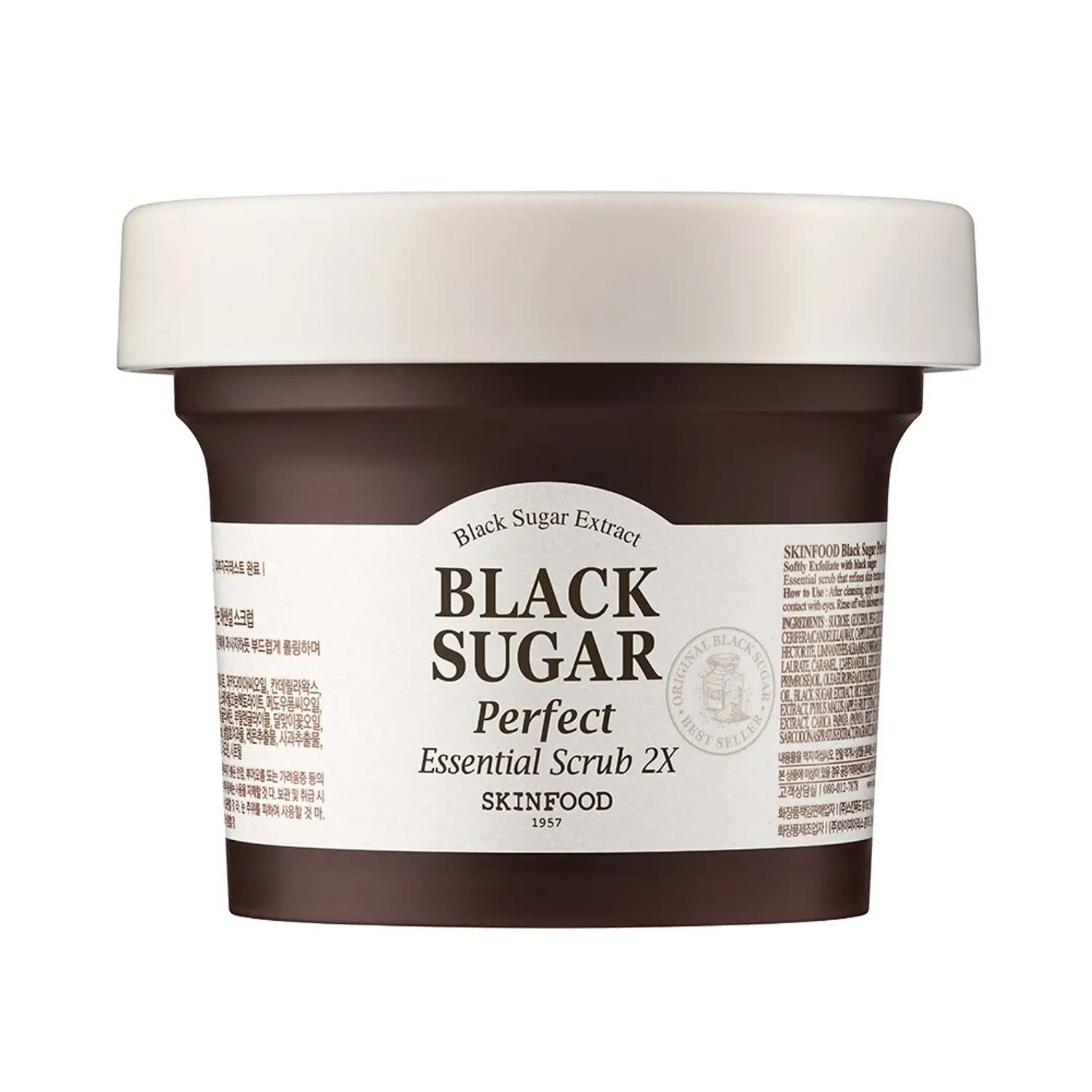 SKINFOOD Black Sugar Perfect Essential Scrub 2X 210g