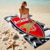 1pc A-Arsenal Beach Towel, Comfortable and Thick, and Swimming/Bath/Picnic/Camping Towel, Suitable for Seaside Beaches
