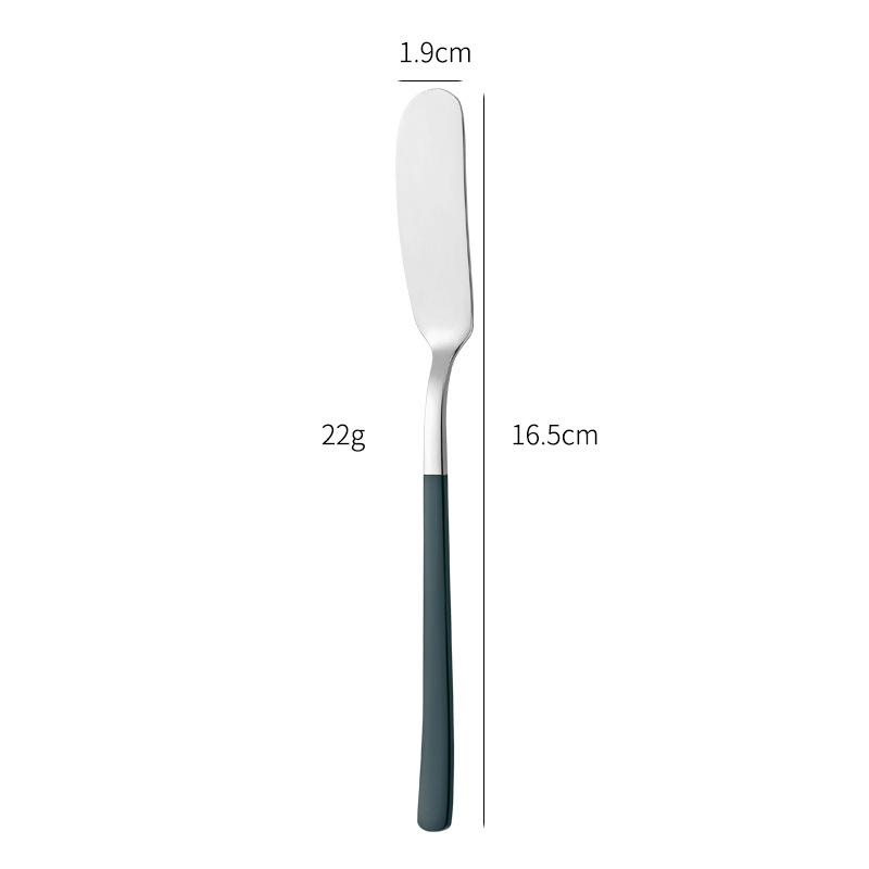 Butter knife 304 stainless steel butter knife cheese jam spreading knife peanut butter bread spreading scraper