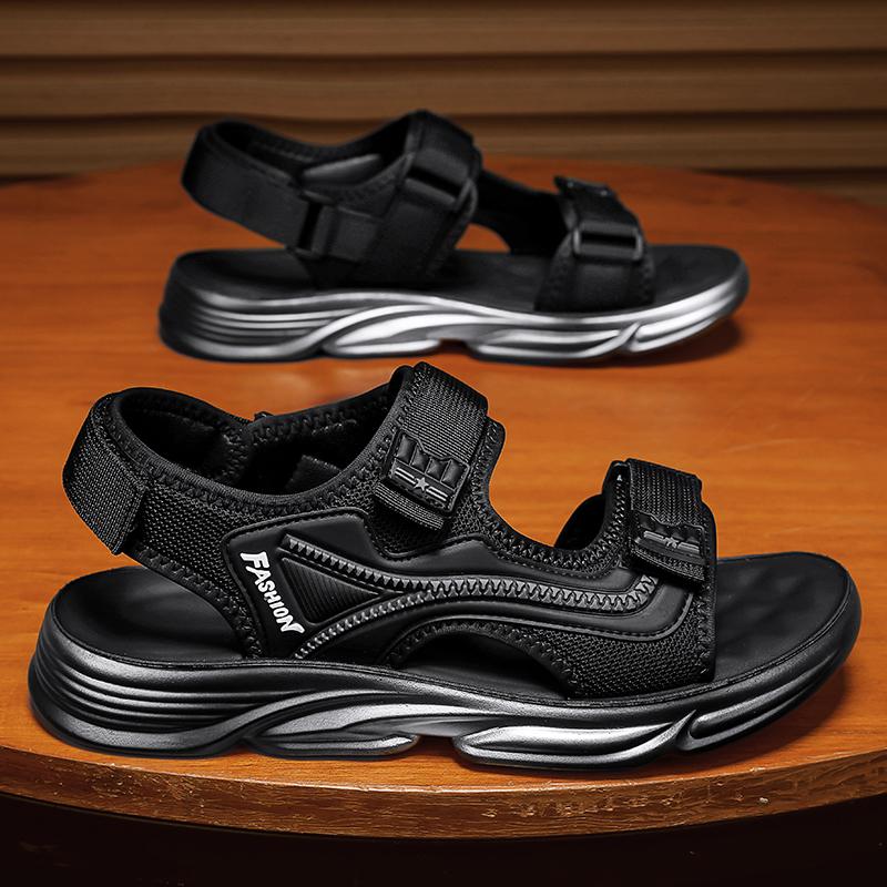 Sandals men summer fashion casual new style breathable comfort light versatile soft bottom wear-resistant casual beach sandals