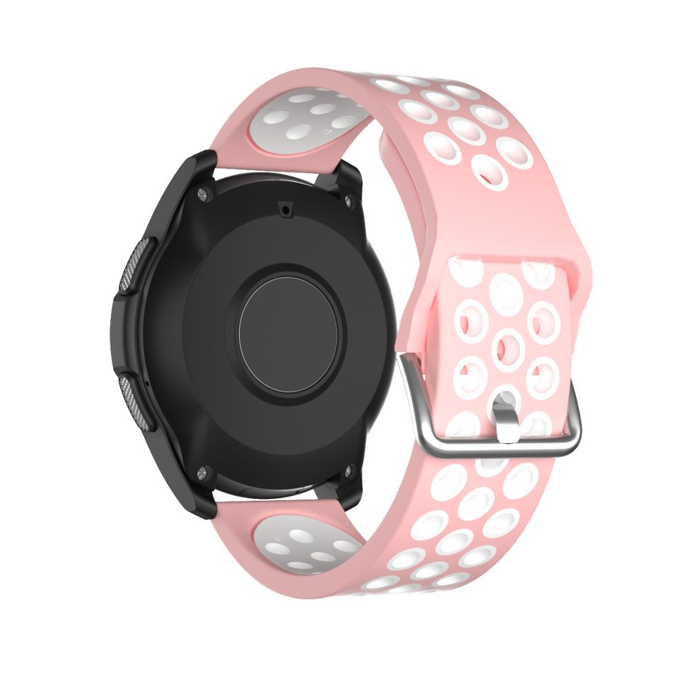 22MM Silicone Watchband Strap for Huawei Watch GT GT2 42mm 46mm Active Elegant Sport Replacement Smart Accessories Wriststrap